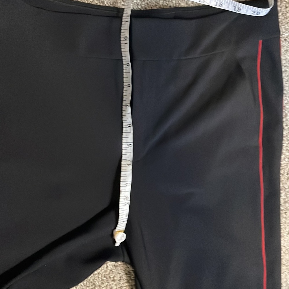 Athleta Black Pants with Red Stripe - Picture 13 of 13
